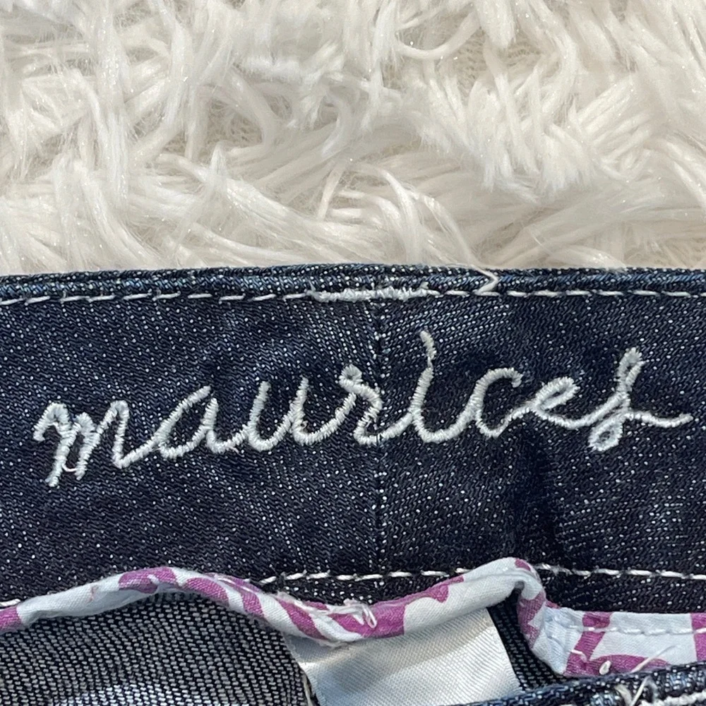 Maurices ORIGINAL Dark Blue Ankle Jeans/Capris WOMENS SIZE 7/8 denim